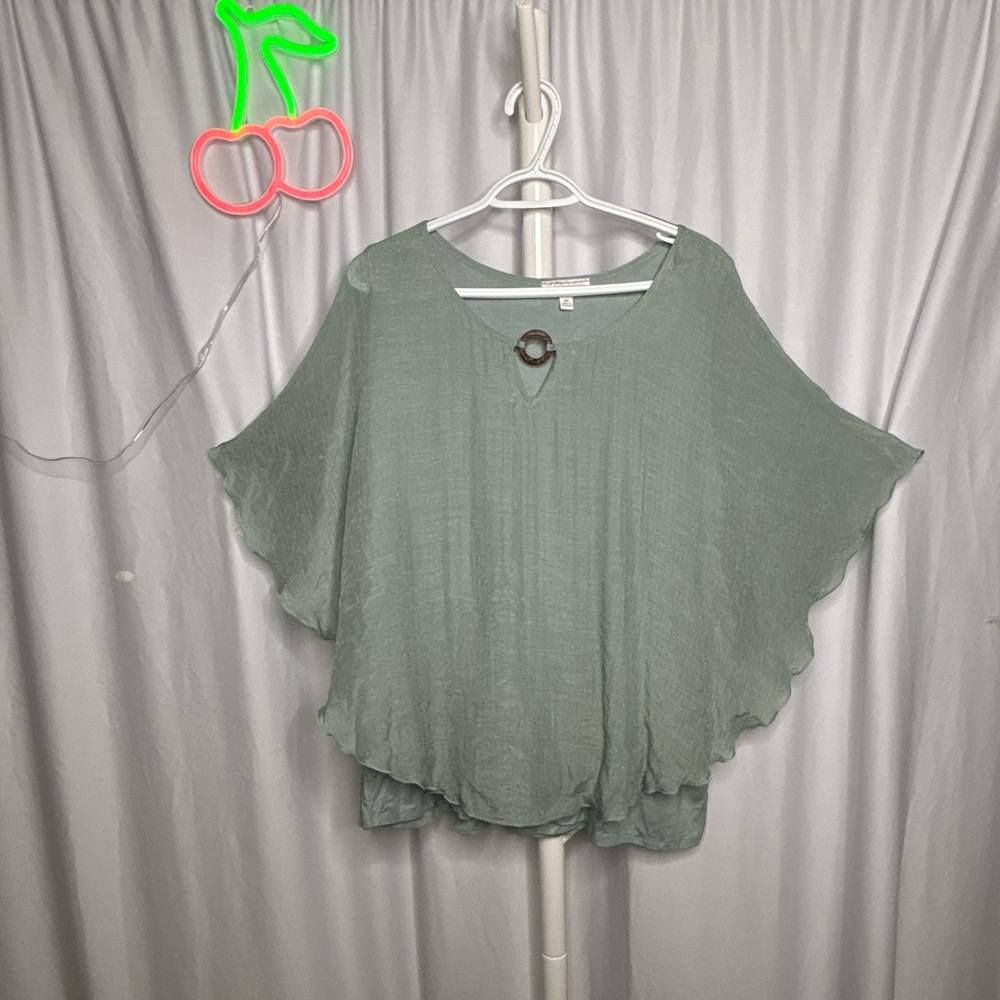 Sage Green Women's Blouse